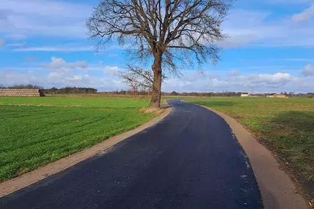 Inwestycja drogowa - Zakrzewice