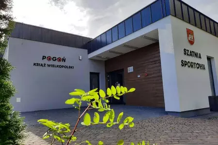 Szatnia sportowa w Książu Wlkp.