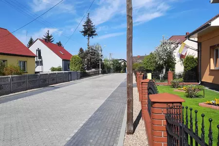 Inwestycja drogowa - Książ Wlkp. ul. 1 Maja