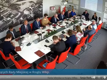Zawiadomienie o IX Sesji Rady Miejskiej w Książu Wlkp.