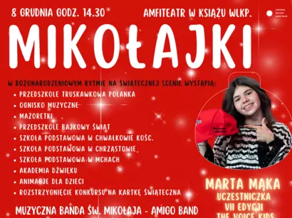 Ksiąskie Mikołajki już w najbliższą niedzielę... w Amfiteatrze. Zapraszamy