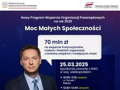 Spotkanie dotyczące programu „Moc Małych Społeczności”