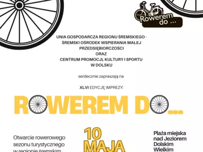 Rowerem do… Dolska - zaproszenie na rozpoczęcie sezonu rowerowego