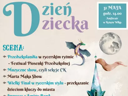 Ksiąski Dzień Dziecka po królewsku w ostatnią sobotę maja