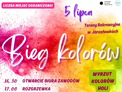 Bieg Kolorów w Jarosławkach 