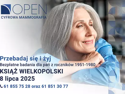 Lipcowe badanie mammograficzne