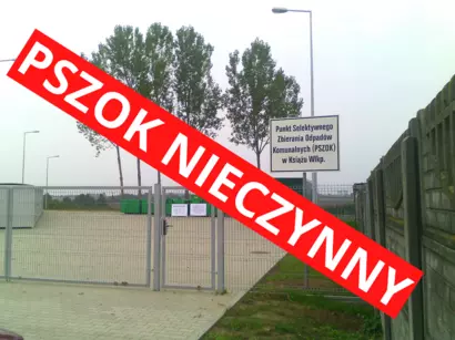 Punkt Selektywnej Zbiórki w okresie urlopowym czynny tylko w czwartki