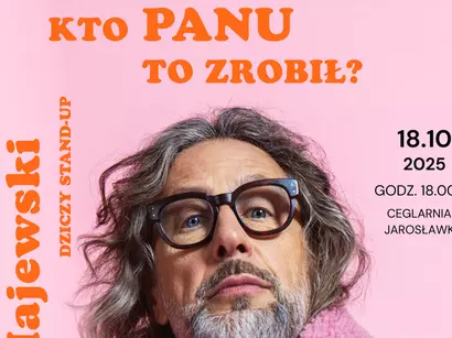 Szymon Majewski wystąpi w Ceglarni w Jarosławkach. Bezpłatne wejściówki.