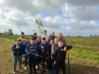 Posadzono 13 lip w Chwałkowie Kościelnym!
