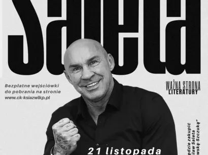 Opowieści nie tylko o sporcie - spotkanie z Przemysławem Saletą