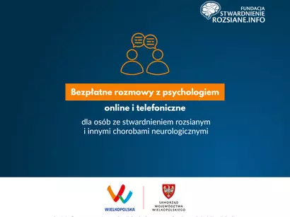 Wsparcie psychologiczne dla osób z chorobami neurologicznymi z województwa wielkopolskiego