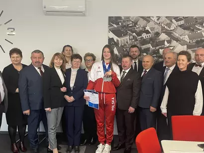 Wyrazy uznania dla Karoliny Karalus za osiągnięcia sportowe 