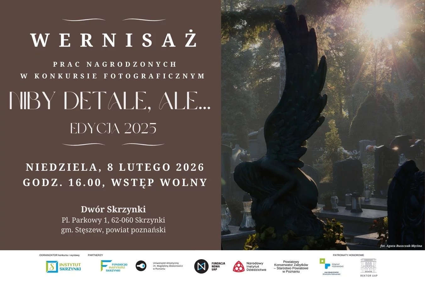 Wernisaż fotografii nagrodzonych w konkursie „Niby detale, ale…” edycja 2025