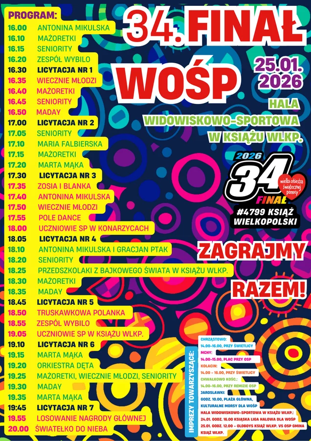 34. Finał Wielkiej Orkiestry Świątecznej Pomocy