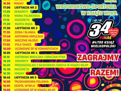 34. Finał Wielkiej Orkiestry Świątecznej Pomocy