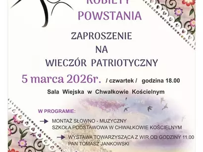 Wieczór patriotyczny w Chwałkowie Kościelnym