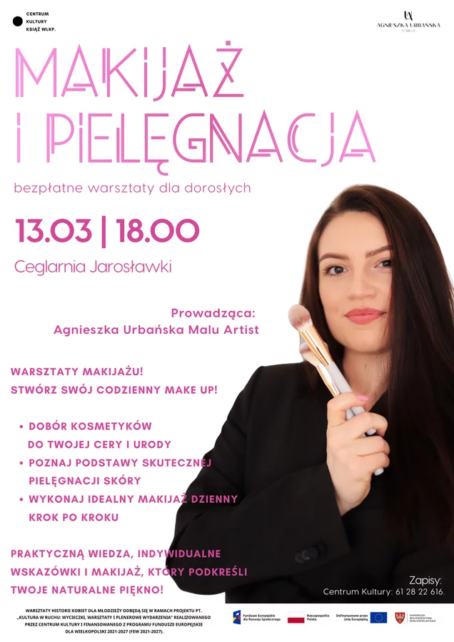 Makijaż i pielęgnacja - bezpłatne warsztaty dla dorosłych