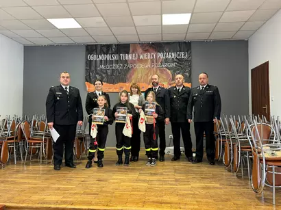 Znamy zwycięzców Ogólnopolskiego turnieju wiedzy pożarniczej „Młodzież zapobiega pożarom
