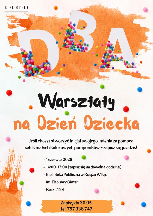 Kolorowe warsztaty na dzień dziecka