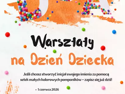Kolorowe warsztaty na dzień dziecka