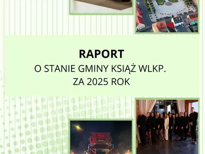 Rok 2025 podsumowany w Raporcie o stanie Gminy Książ Wlkp.