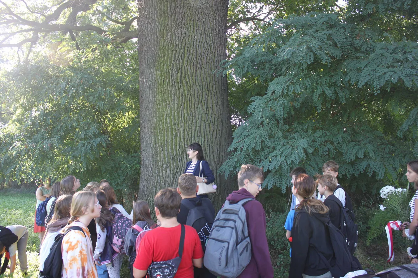 Pomnikowa lekcja w Chrząstowie