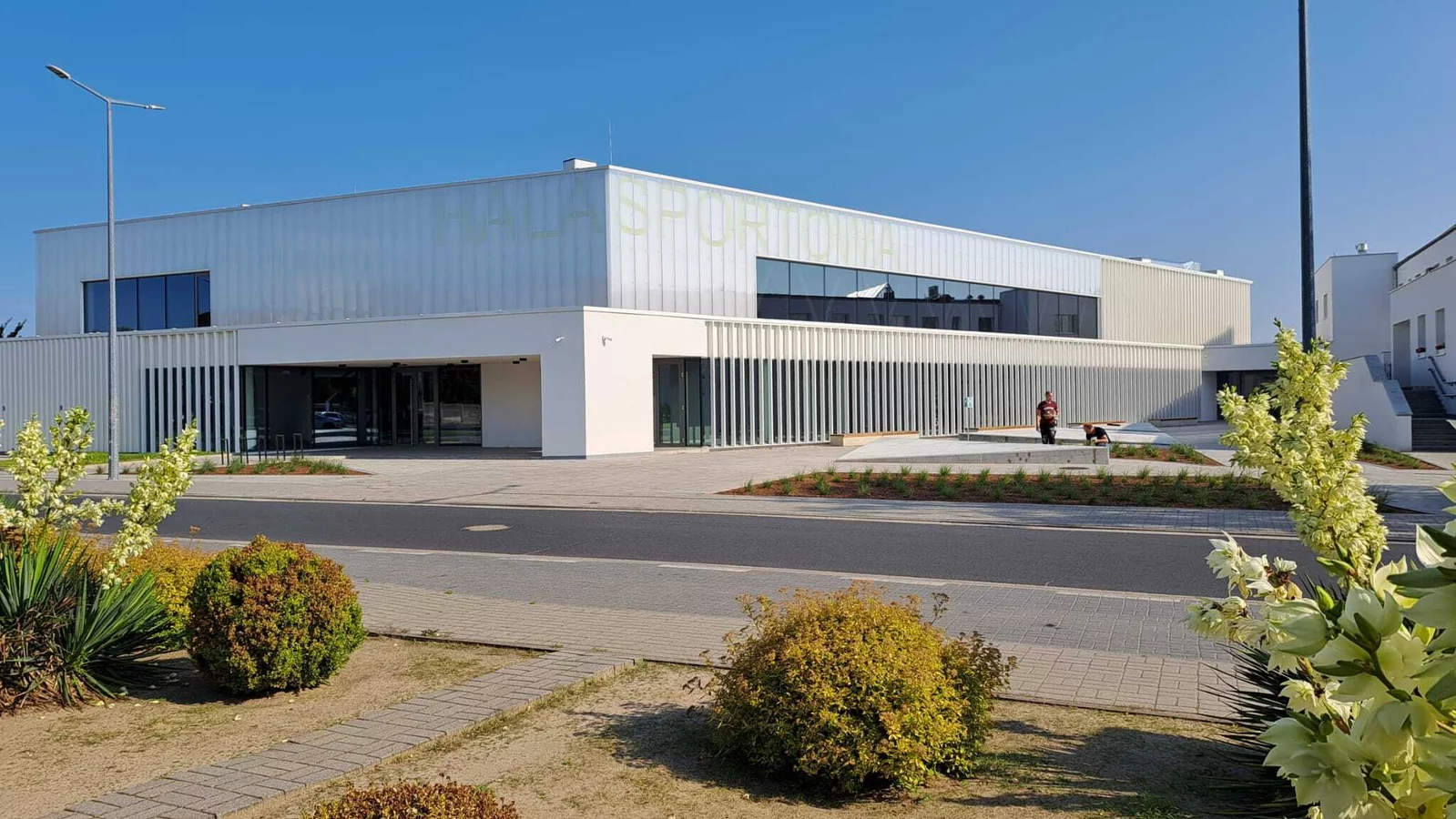 Otwarcie hali widowiskowo-sportowej uwiecznione na filmie