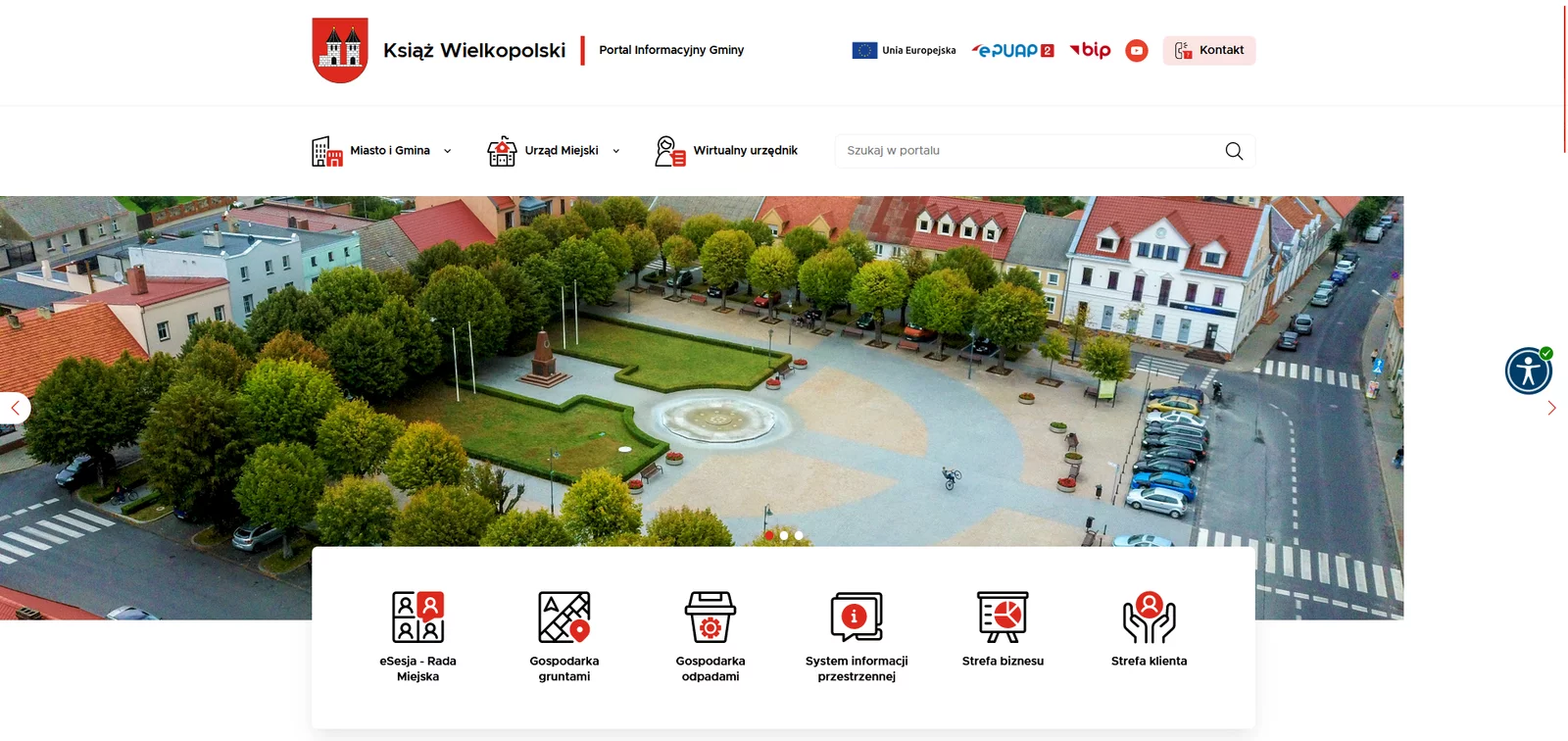 Nowa i dostępna strona internetowa Gminy