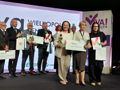 Pani Grażyna Piechocka z Kołacina zajęła I miejsce w konkursie „Viva! Wielkopolski Senior - edycja 2026”