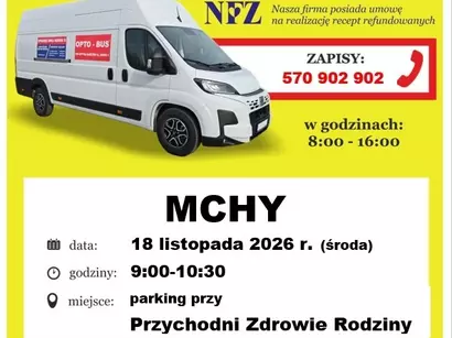 OPTO-BUS zaprasza na bezpłatne badanie wzroku